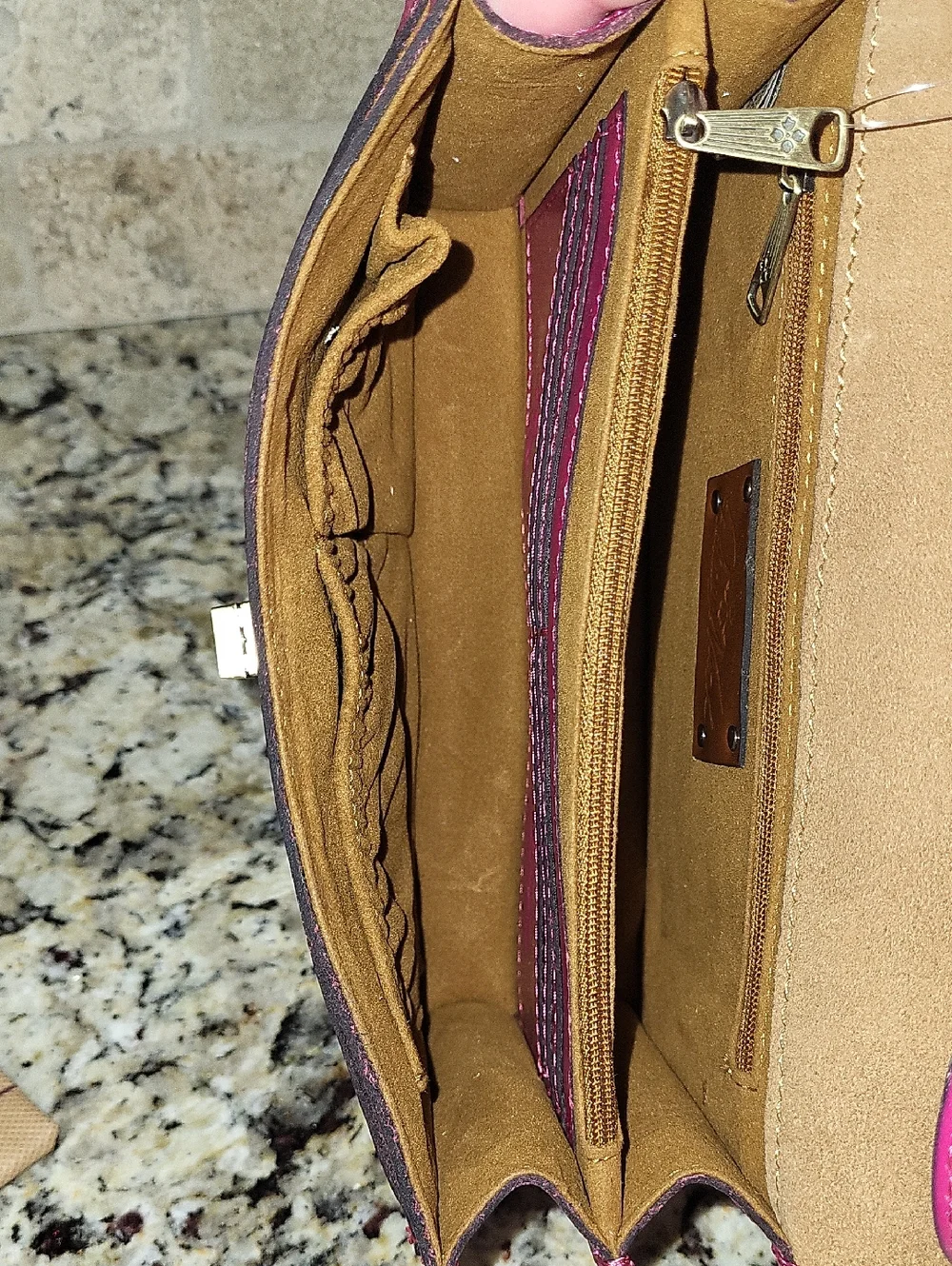 Patricia Nash Pink Consilina Crossbody